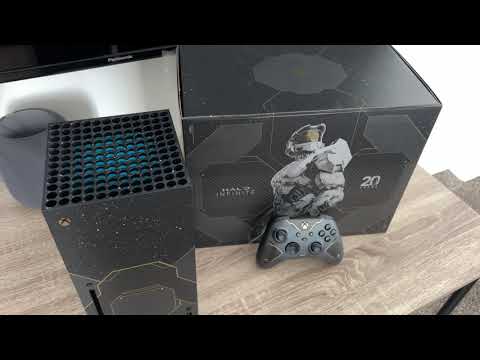 Xbox Series X Halo 1TB Unboxing! 20 Years Halo Limited Edition