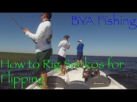 How to Rig a Senko for Flipping (Bass Fishing)