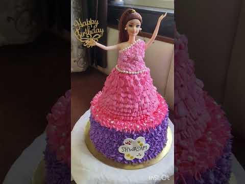 Beautiful Barbie cake 🎂 Barbie cake 🎈 birthday Barbie cake design#ytshort #viral #cakedesign #sarika