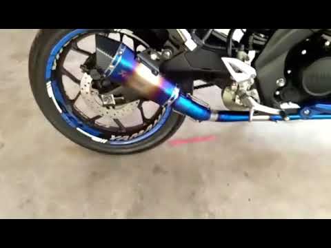 รีวิวชุดท่อakrapovic สีรุ้งทั้งชุด