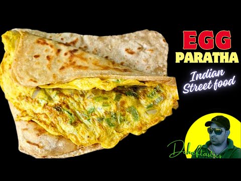 Egg Paratha Recipe | Anda Paratha | Indian Street  Food | Egg Paratha Recipe | Dcheftastics