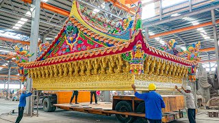 Process of Constructing a Temple Using Modern Technology / 廟宇建造過程 (福德祠) - Taiwan Temple Factory