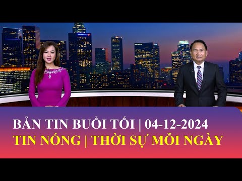 Thời Sự Buổi Tối | 04/12/2024 | FULL🔴#saigontv #tintuc #thoisu