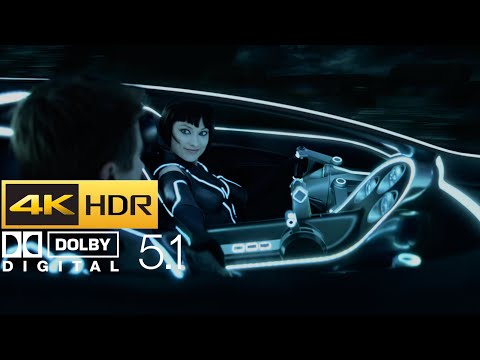 TRON: Legacy - Quorra saves Sam - (Open Matte - HDR - 4K - 5.1)