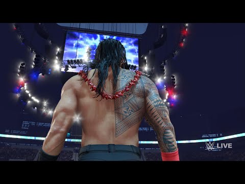 WWE2K24 | Roman Reigns Entrance | Head of the Table | Neon Nights Gamer