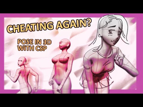 Clip Studio Paint 3D Posing Tutorial