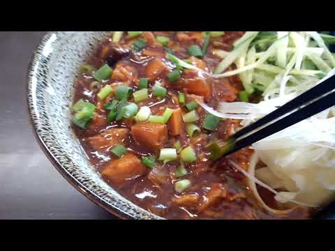 出来上がり！マーラー麺