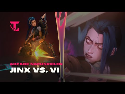 Arcane nachspielen: Jinx gegen Vi | Teamfight Tactics