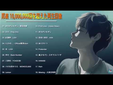 JPOP 最新曲ランキング 邦楽 2021 【作業用BGM邦楽】 10,000,000回を超えた再生回数 心にしみる日本の曲 感動する歌 こころに響く名曲