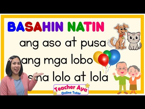 FILIPINO READING LESSON | PARIRALA | Magsanay at Matutong bumasa  | Teacher Aya Online Tutor