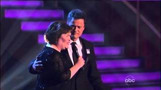 Susan Boyle & Donny Osmond (Duet/Serenade) ~ "This Is The Moment" ~ Dancing With The Stars