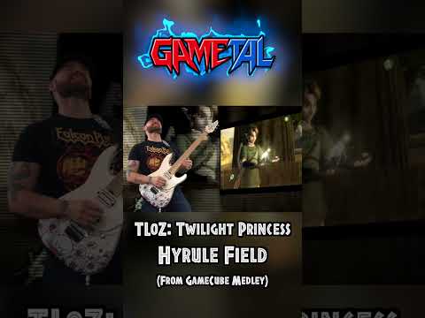 Hyrule Field (TLoZ: Twilight Princess) - GaMetal Remix (From GCN Medley) #zelda #vgm #gamecube