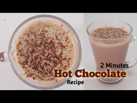 Hot Chocolate Milk Recipe || Quick & Delicious Drinking Chocolate