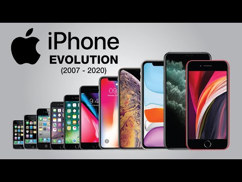 Evolution of iPhone (2007 - 2020)