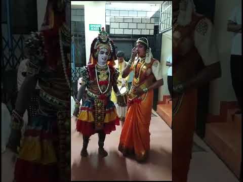 Yakshagana #yakshagana #yakshaganartist #yakshaganamakeup #chamundeshwari #culture