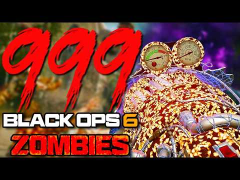 ROUND 999 FINALLY HAPPENED! WORLD RECORD BLACK OPS 6 ZOMBIES HIGH ROUND