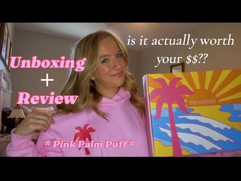 @pinkpalmpuff hoodie unboxing and review!