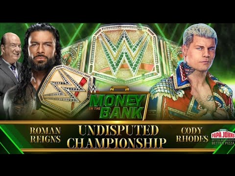 WWE Money In The Bank 2024 ( Dream Match Card Prediction ) HD