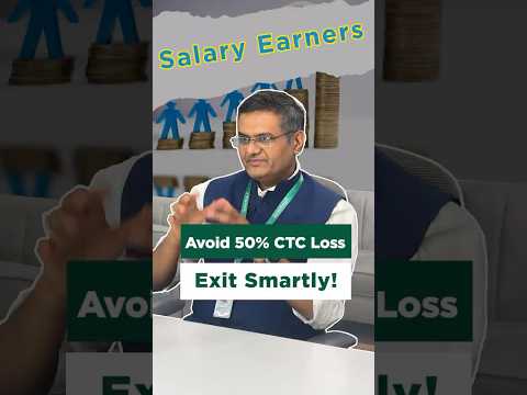 Salary Earners - Avoid 50% CTC Loss,  Exit Smartly! | Kapil Jain | Enrichwise |