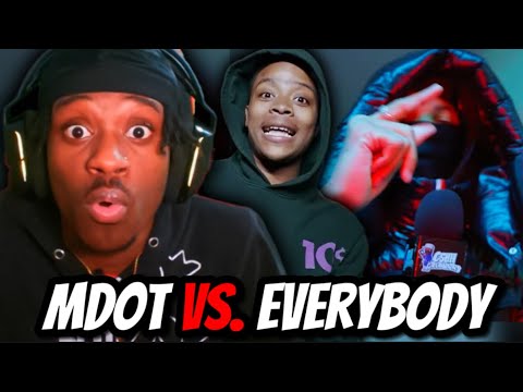 Mdot RESPONDED to Every Drill Rapper｜Mdot 59 - "Glock In My Lap" | CSHHTV Freestyle (REACTION)