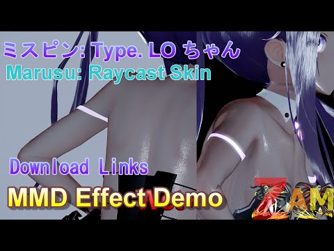 [MMD Effects] Marusu Skin Comparison Demo - LO-Chan - Helltaker Dance [Motion/Model DL]