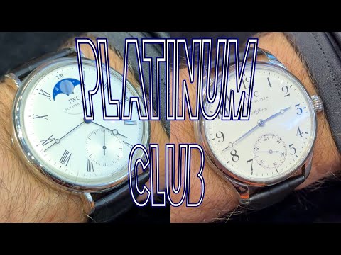 Platinum IWC: Portugieser F.A. Jones & 1984 Portofino