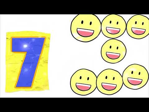 COUNTING FROM 7 TO 10 ||Nursary Rhymes / educational video for children