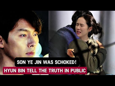 HYUN BIN ADMITTED THE RUMORS INFRONT OF WIFE AND PUBLIC