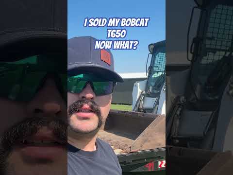 I sold my bobcat skid steer what’s next? #shortsvideo #bobcat