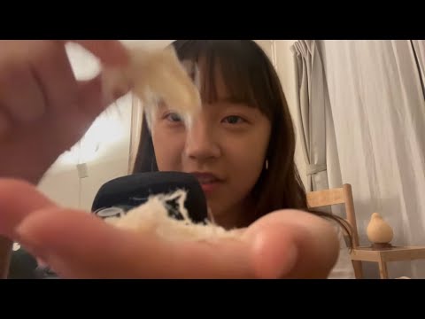 ASMR (Japanese) eating Turkish sweets