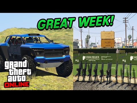 GREAT WEEK! DOUBLE BUNKER & MORE! | GTA Online Weekly Update