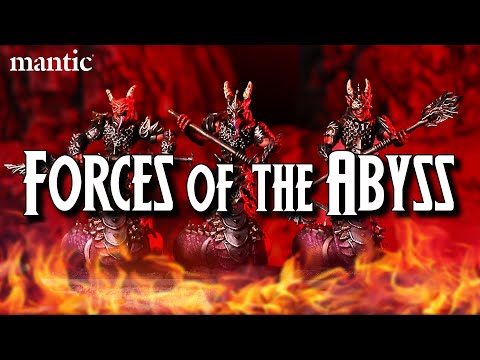 Forces of the Abyss Reveal - Kings of War Mantic Games