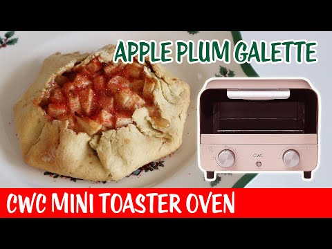 Apple Plum Galette - CWC Mini Toaster Oven - Day 22 Bonne Maman Advent Calendar 2024