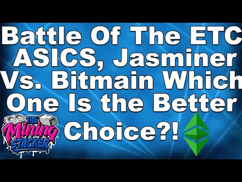 Ethereum Classic ETC ASIC Comparison Antminer E9 Pro vs Jasminer X16-P Efficiency vs Hashrate