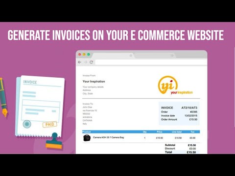 WooCommerce PDF Invoices And Packing Slips Plugin - For WordPress E-Commerce Stores