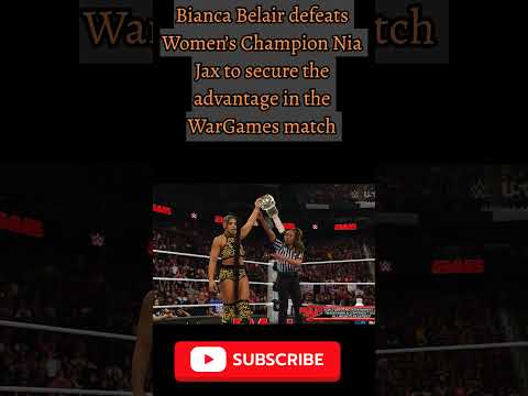 WWE Raw results,Bianca Belair def Nia Jax #wweraw #survivorserieswargames