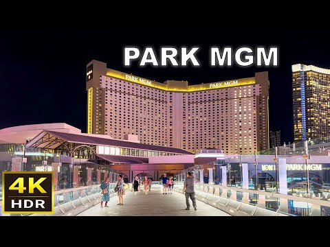 [4K HDR] Park MGM Las Vegas Walking Tour | May 2024 | Las Vegas Strip