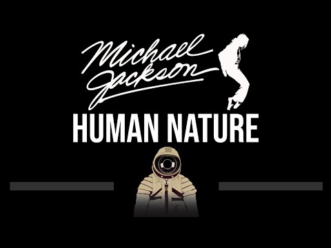 Michael Jackson • Human Nature (CC) 🎤 [Karaoke] [Instrumental]