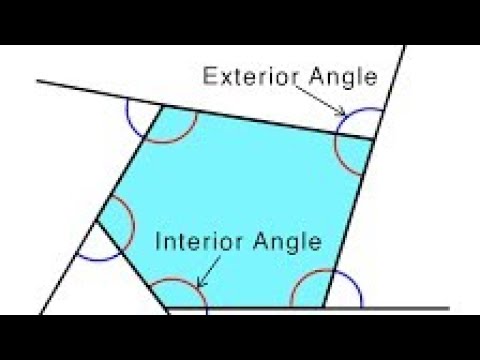 Interior and Exterior angles #polygons #live #interiorandexterior #olevel #igcse #fbise