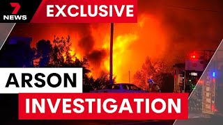 Two people left fighting for life after fierce Queensland house fire | 7NEWS