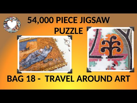 Bag 18 Section 14 of EPIC 54,000 Piece Jigsaw Puzzle: Travel Around Art from Grafika