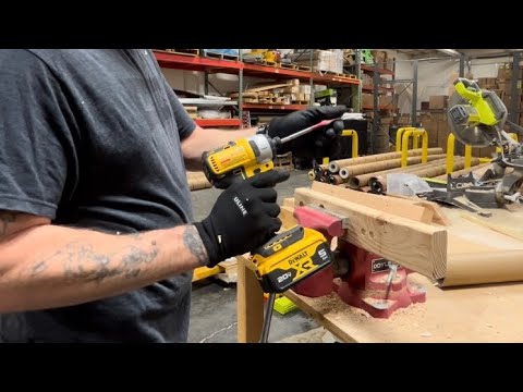 Stop drilling with an impact driver! #diy #reels #viral