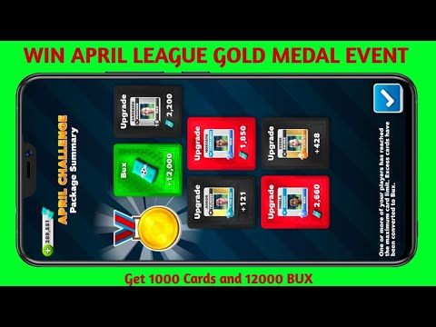 Win April Challenge Events Gold Medal 🏅