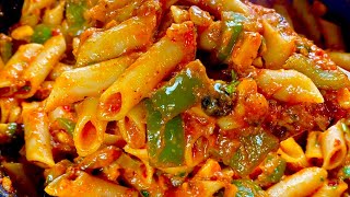 झटपट बनाये यह आसान और टेस्टी पास्ता रेसिपी | Easy Veg Pasta recipe |Indian style tasty pasta recipe