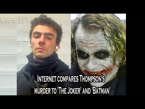 Internet compares Thompson's murder to 'The Joker' and 'Batman' following arrest of Luigi Mangione