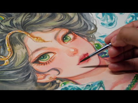 Create new painting ideas with watercolor #hutachan