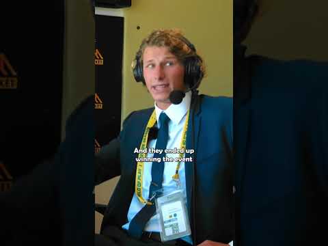 Olympic Diver Commentating Cricket