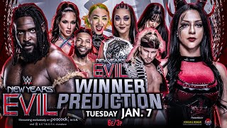 WWE NXT New Years Evil 2025 - Winners Prediction | Full Match Card | Wrestle Freakin