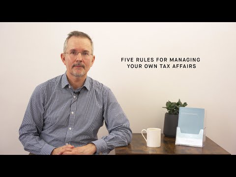 Five rules for managing your own tax affairs