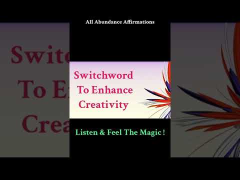 Switchwords To Improve Creativity ! Magic Has No Logic ! #shorts  #shortvideo #viral #creativity ***